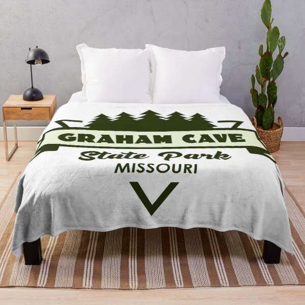 Item preview, Graham Cave State Park Missouri Trees And Ribbon designed and sold by bivenart.