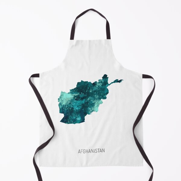 Item preview, Afghanistan Watercolor Map designed and sold by ArtPrints.