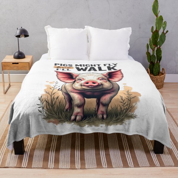 Item preview, pigs might fly designed and sold by Ismartista.