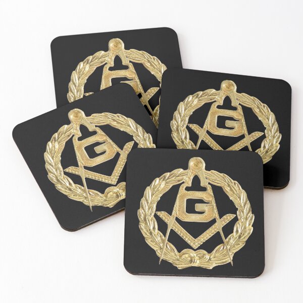 Item preview, Gold Freemasons Symbol designed and sold by FotoLibreStudio.