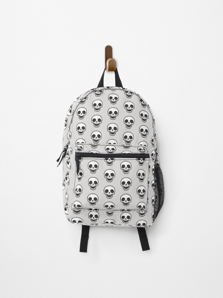 Thumbnail 1 of 3, Backpack, Cute Skull Graphic designed and sold by RabalDesigns.