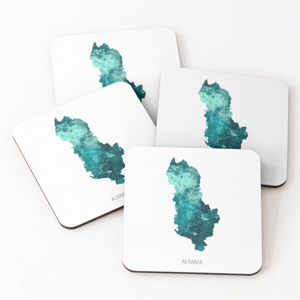 Item preview, Albania Watercolor Map designed and sold by ArtPrints.