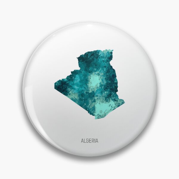 Item preview, Algeria Watercolor Map designed and sold by ArtPrints.