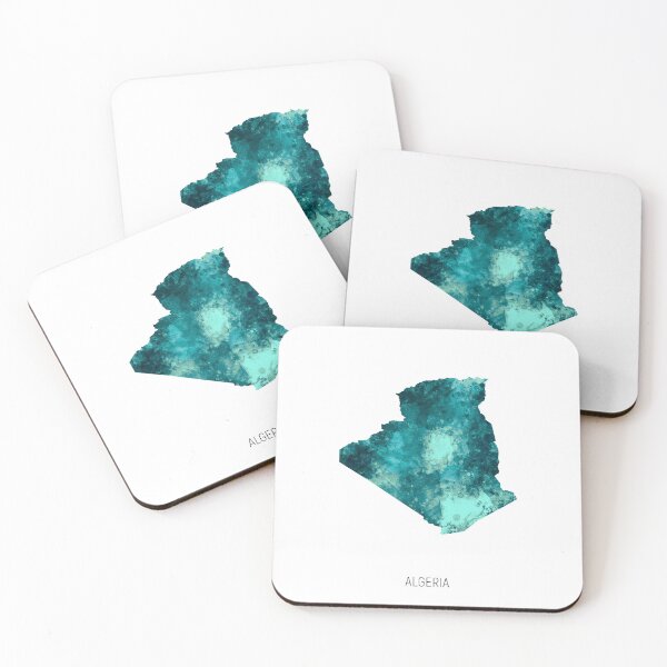 Item preview, Algeria Watercolor Map designed and sold by ArtPrints.