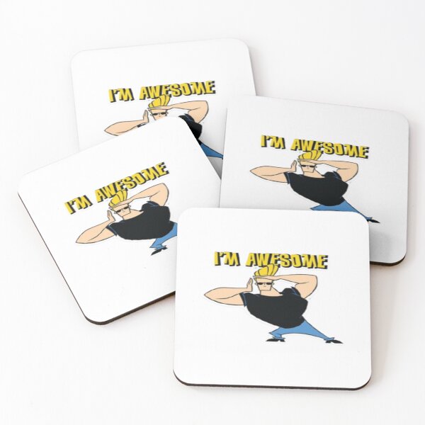Item preview, I'm Awesome | Jonny Bravo Funny Cartoon Character Design designed and sold by shitler.