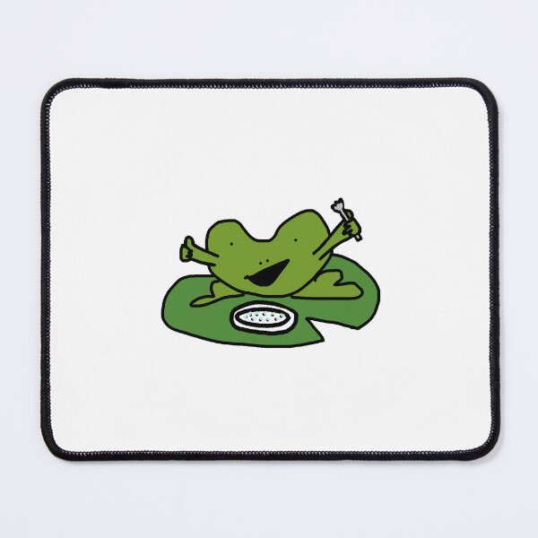 Item preview, Silly Frog eating flies designed and sold by Raine-Cafe.