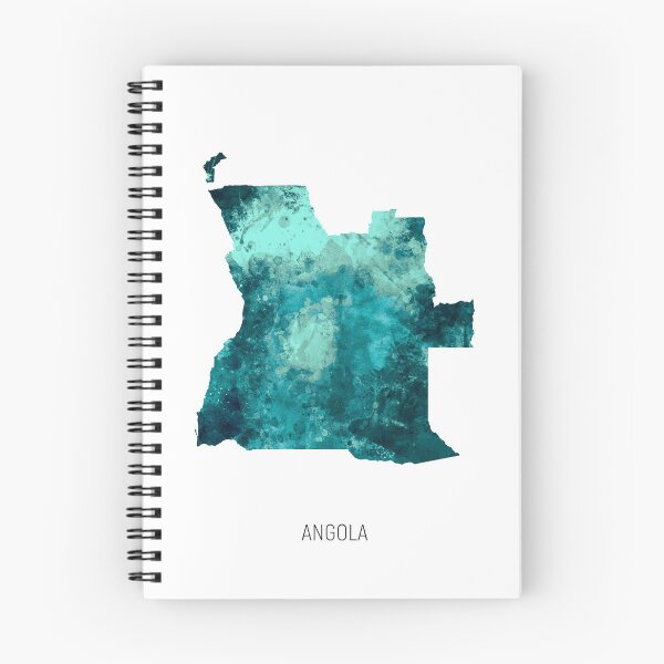 Item preview, Angola Watercolor Map designed and sold by ArtPrints.