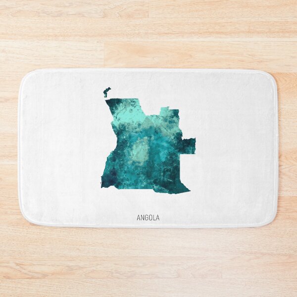 Item preview, Angola Watercolor Map designed and sold by ArtPrints.
