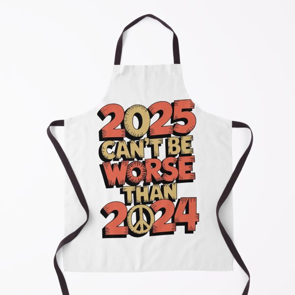 Item preview, 2025 can't be worse than 2024 Sticker 1 designed and sold by lemurdesigns.