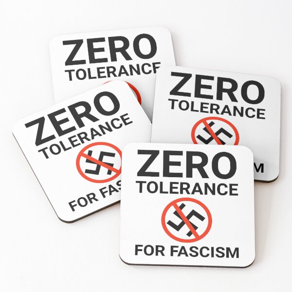 Item preview, Zero tolerance for fascism  designed and sold by Rachel the Artist .