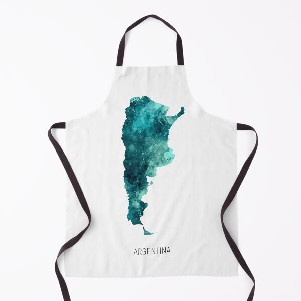 Item preview, Argentina Watercolor Map designed and sold by ArtPrints.
