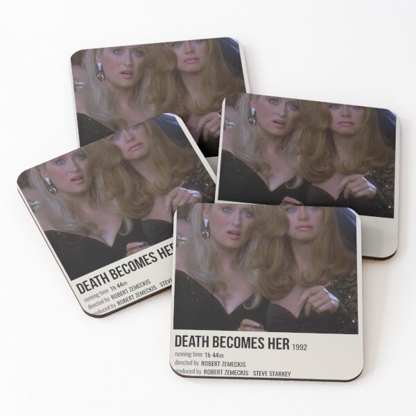Item preview, death becomes her poster designed and sold by Cine Merch.