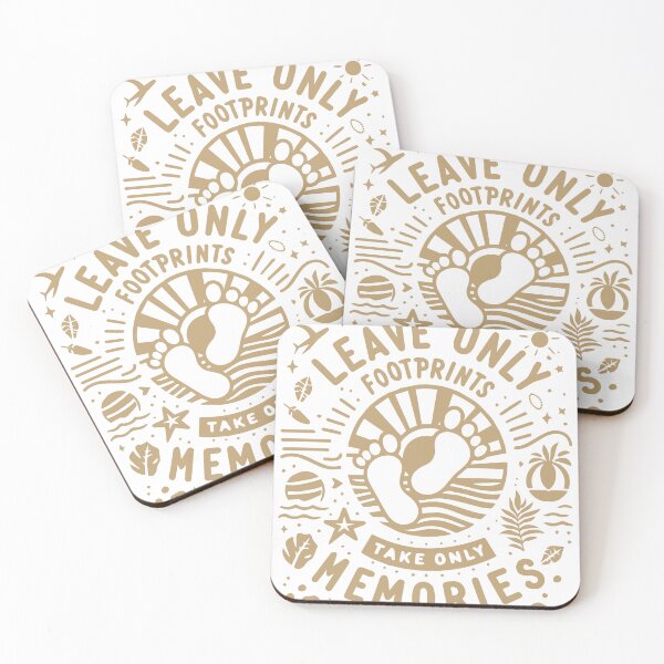 Item preview, Leave only footprints take only memories designed and sold by EyeCone.