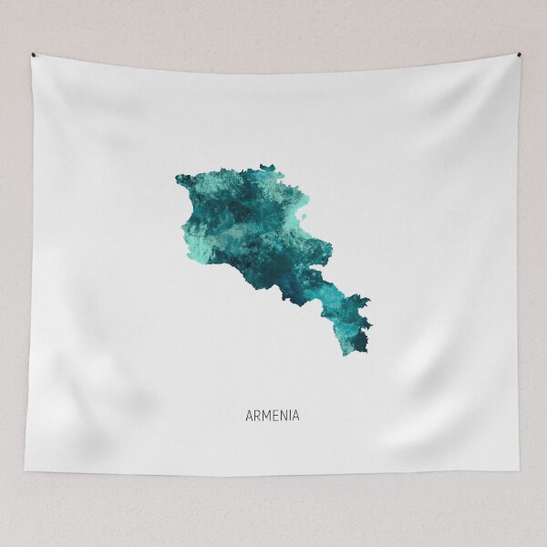 Item preview, Armenia Watercolor Map designed and sold by ArtPrints.