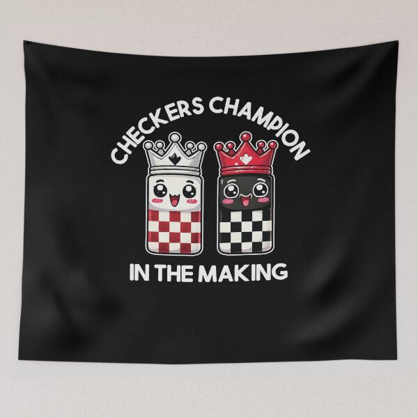 Item preview, checkers champion in the making designed and sold by Suldaanstyle.