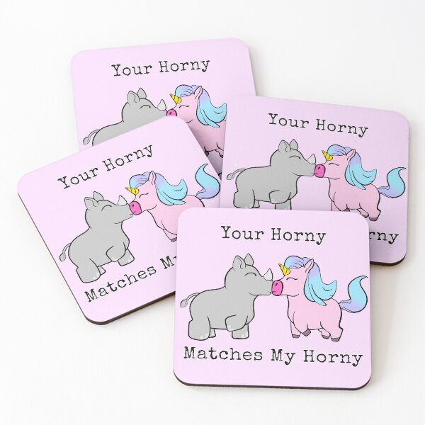 Item preview, Unicorn and Rhinoceros Horny  designed and sold by Batmantis275.
