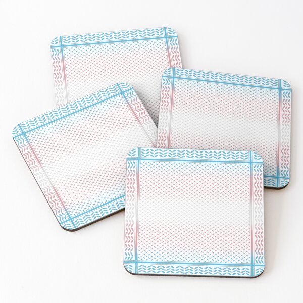 Item preview, Transgender Flag Keffiyeh/Kufiyyeh Solidarity Pattern  designed and sold by feardeargcrafts.