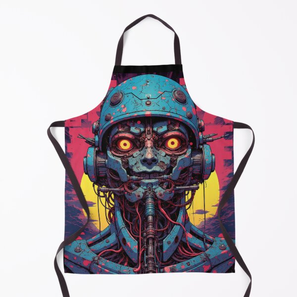 Item preview, Cyberpunk, sunset, cyborg, horror, designed and sold by Smash-420.