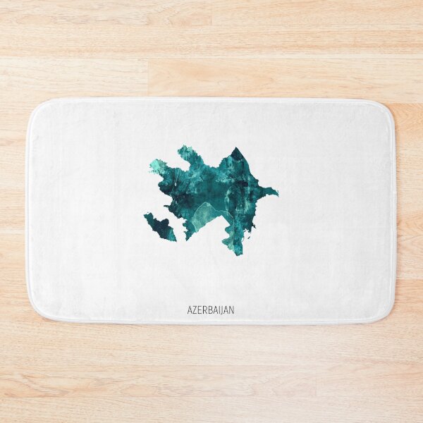 Item preview, Azerbaijan Watercolor Map designed and sold by ArtPrints.