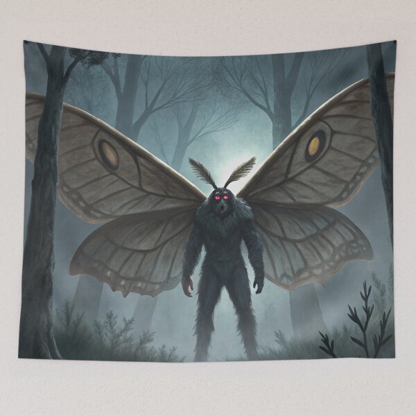 Item preview, Mothman 04 designed and sold by AIfolklore.