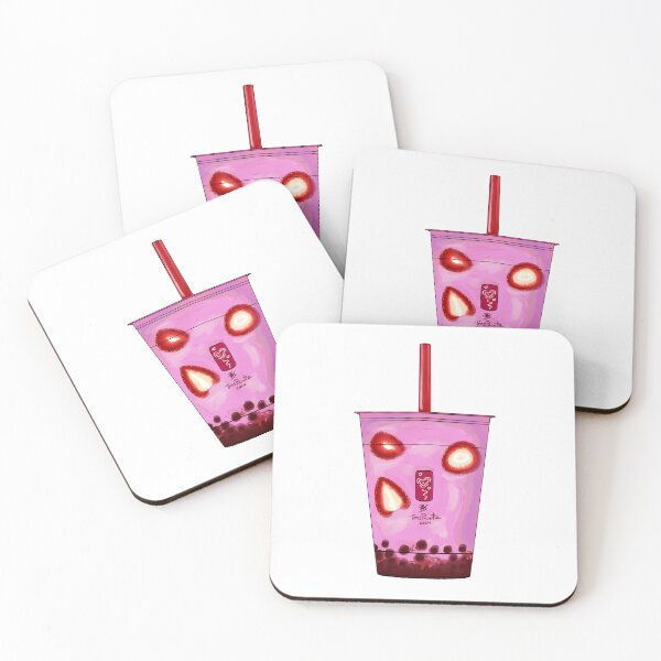 Item preview, Strawberry Boba Tea designed and sold by TMSpaintz.
