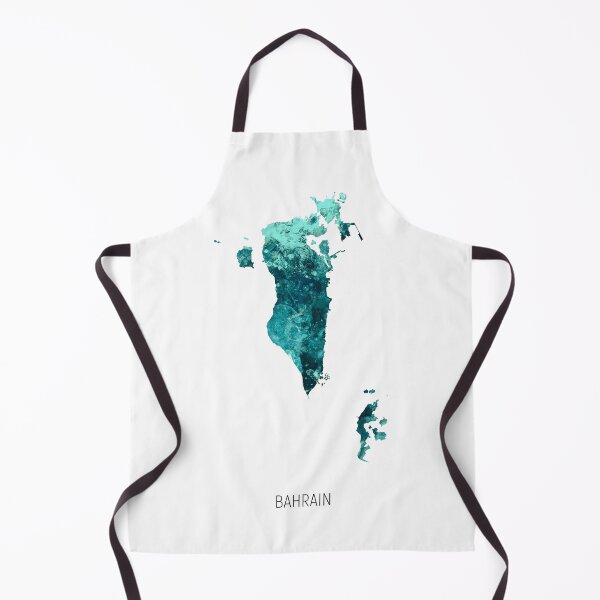 Item preview, Bahrain Watercolor Map designed and sold by ArtPrints.