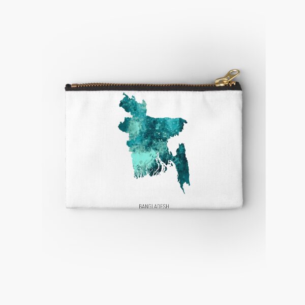Item preview, Bangladesh Watercolor Map designed and sold by ArtPrints.
