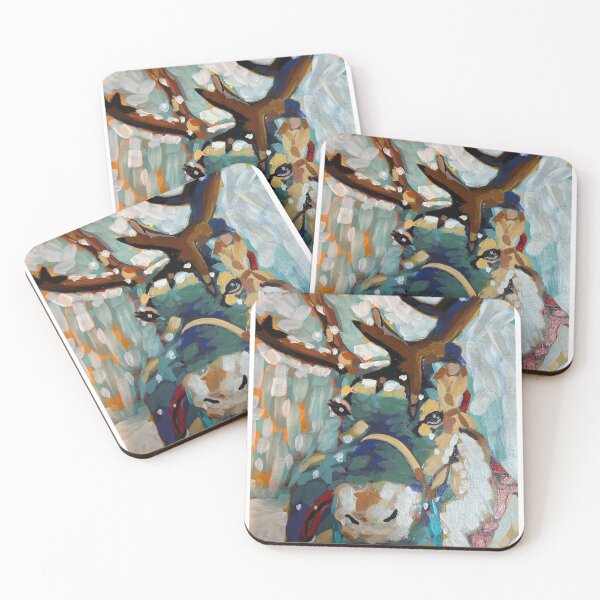 Item preview, winter reindeer designed and sold by Linda Grimmick.
