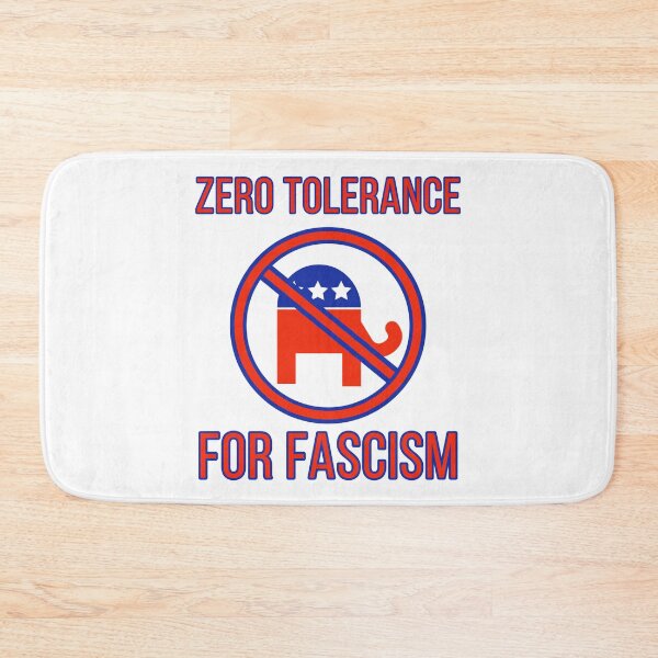 Item preview, Zero tolerance for fascism anti GOP design designed and sold by Rachel the Artist .