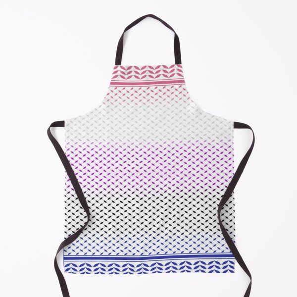 Item preview, Genderfluid Flag Keffiyeh/Kufiyyeh Solidarity Pattern  designed and sold by feardeargcrafts.