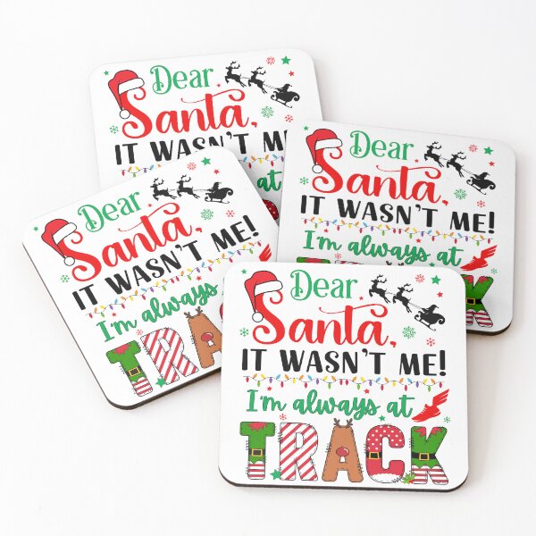 Item preview, Dear Santa Always at Track Funny Christmas designed and sold by SarahFinnDesign.