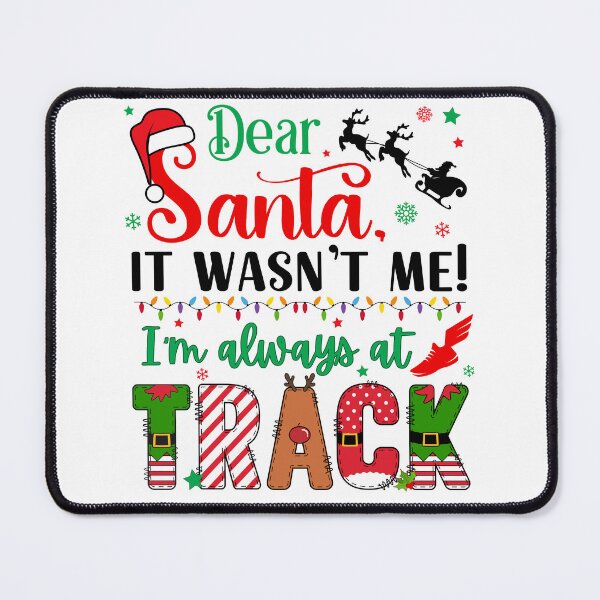 Item preview, Dear Santa Always at Track Funny Christmas designed and sold by SarahFinnDesign.