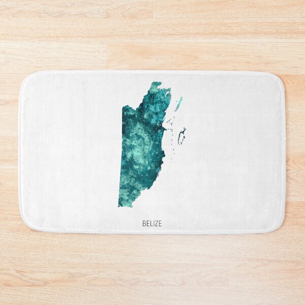 Item preview, Belize Watercolor Map designed and sold by ArtPrints.