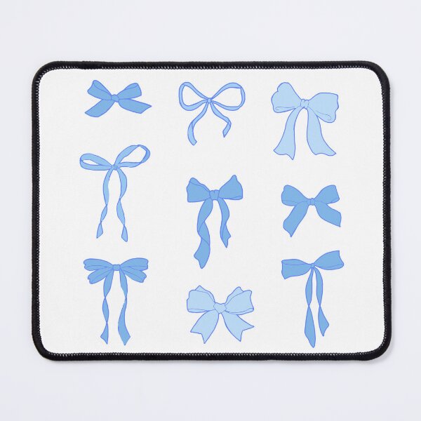 Item preview, Blue coquette bows sticker pack designed and sold by ruelia.