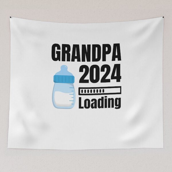 Item preview, Grandpa 2024 Loading Funny Father’s Day Gift Baby Announcement  designed and sold by MouDantArts.