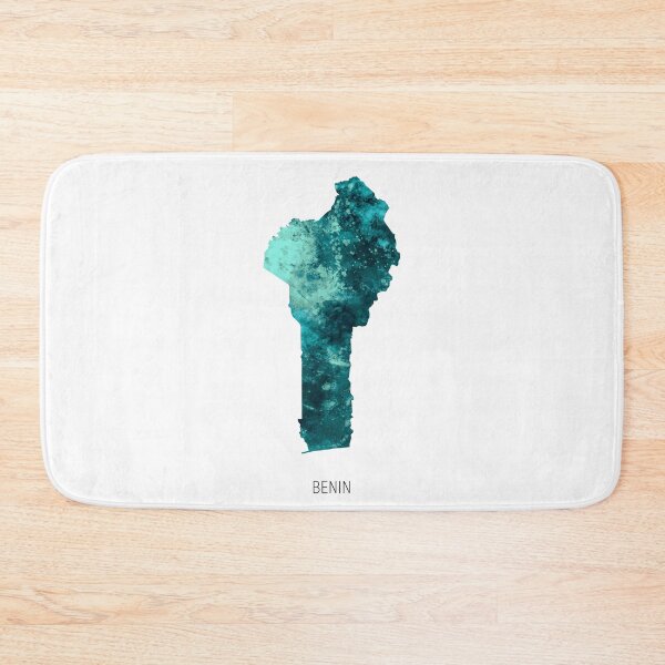 Item preview, Benin Watercolor Map designed and sold by ArtPrints.