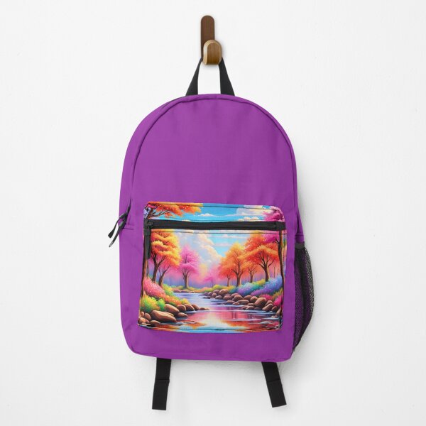 Item preview, sweet colorful landscape designed and sold by fantasyMASTER.