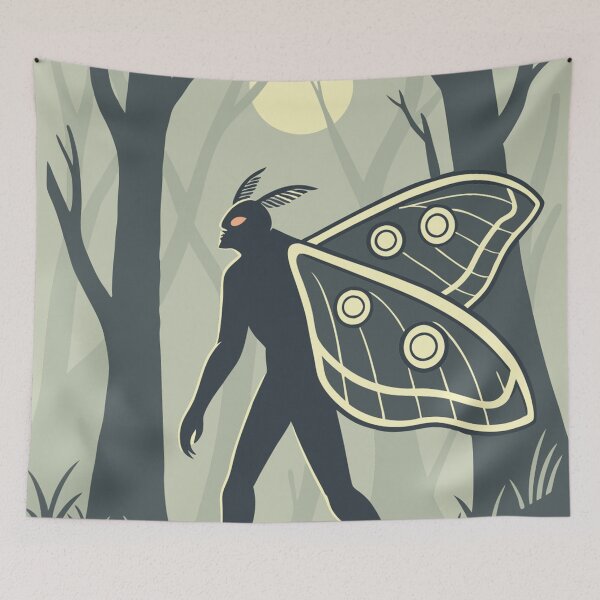 Item preview, Mothman 08 designed and sold by AIfolklore.