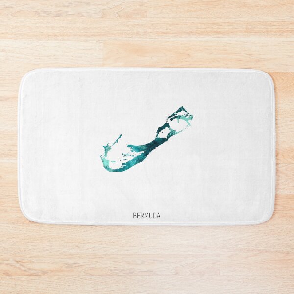 Item preview, Bermuda Watercolor Map designed and sold by ArtPrints.