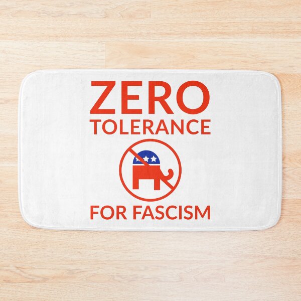 Item preview, Zero tolerance for fascism anti GOP design designed and sold by Rachel the Artist .