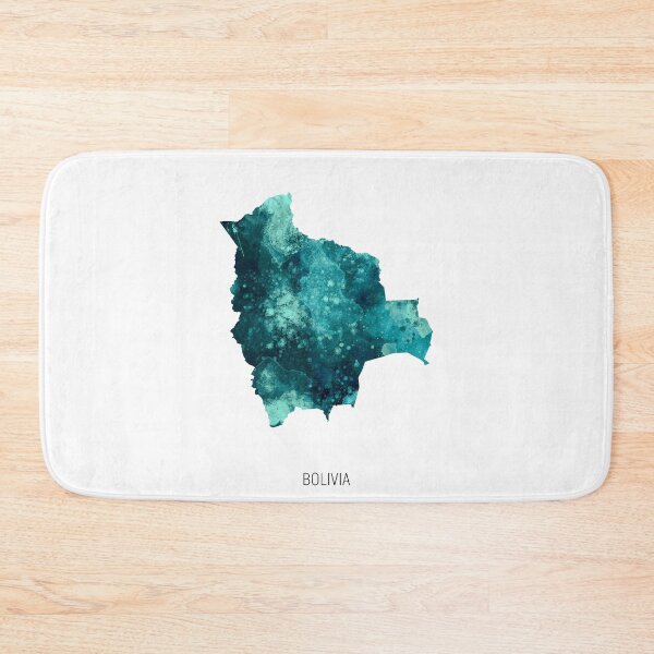 Item preview, Bolivia Watercolor Map designed and sold by ArtPrints.