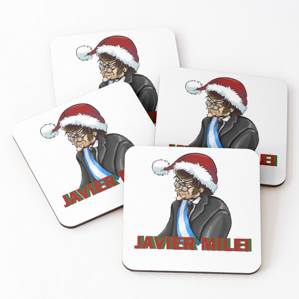 Item preview, Javier Milei Christmas: Festive Holiday Design - Argentina, Posters, Stickers, T-Shirts designed and sold by MechanicalART.