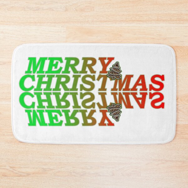 Item preview, Merry Christmas mirror image designed and sold by natalik2024.