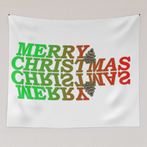 Item preview, Merry Christmas mirror image designed and sold by natalik2024.