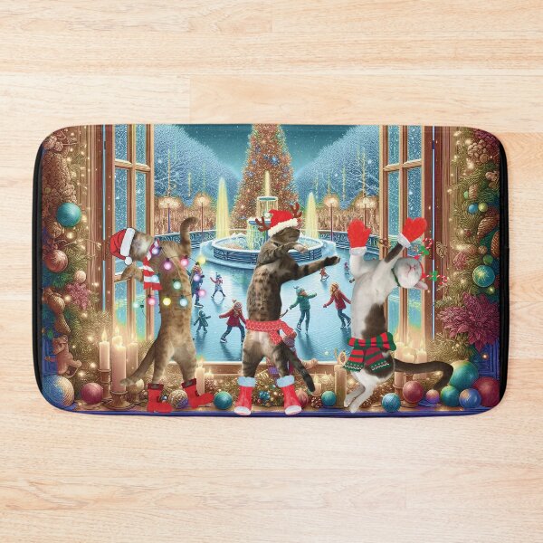 Item preview, Meowy Catmas Happy Holidays XM4 designed and sold by HappyHavenStu.