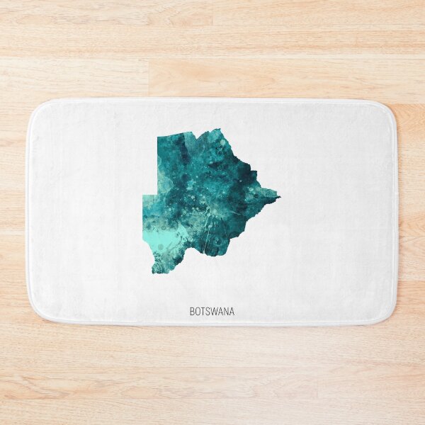 Item preview, Botswana Watercolor Map designed and sold by ArtPrints.