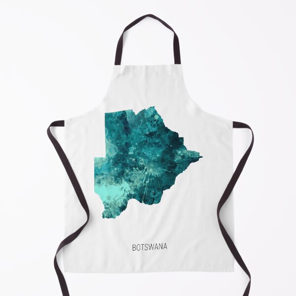Item preview, Botswana Watercolor Map designed and sold by ArtPrints.