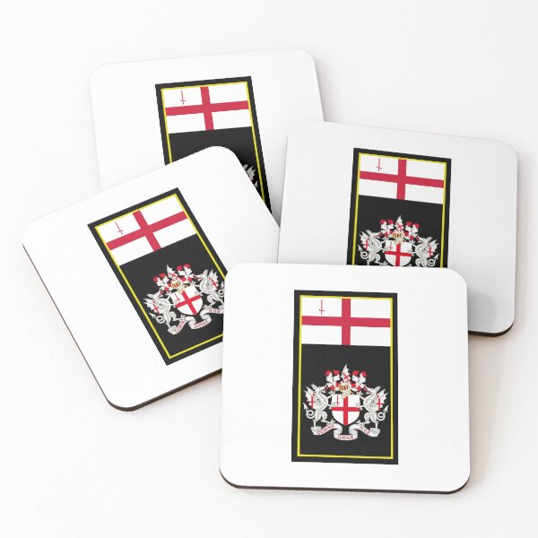 Item preview, London Flag & Coat of arms designed and sold by adamst555.
