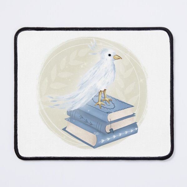 Item preview, Caladrius on Books Illustration designed and sold by AnnikaisDrawing.