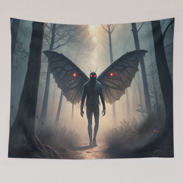 Item preview, Mothman 12 designed and sold by AIfolklore.